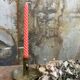 Brass hand candle holder