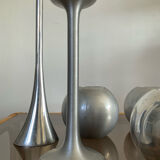 Set of 5 vintage IKEA aluminum candle holders