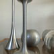 Set of 5 vintage IKEA aluminum candle holders