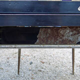 Table of brand rotub in light blue formica