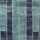 Contemporary Hand-Knotted Tulu Rug in Blue Tones, 100% Wool, Custom Options Available