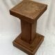 Oak wood column dimensions: height -70cm - width -38cm-