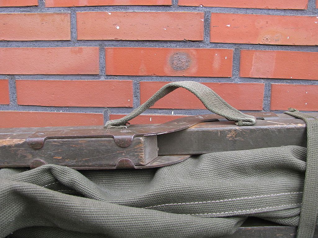 Us army military folding bed, 1950s