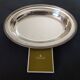 Christofle Malmaison oval serving platter silver-plated metal