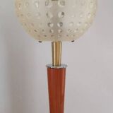 Conical lamp and acrylic lampshade 1970 Scandinavian