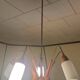 Vintage Scandinavian chandelier with 5 arms (1950s–60s)