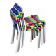 Ensemble de cinq chaises pour enfants IKEA Färgglad