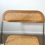 Plia folding chair by Giancarlo Piretti for Castelli – Rattan