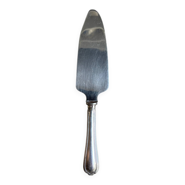 Pelle à tarte Christofle en métal argenté, motif ''Spatours