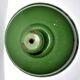 Green enamelled sheet metal workshop lamp – Industrial Farmhouse pendant light 41cm