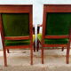 Pair of armchairs period resrauration