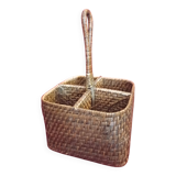 Wicker bottle holder