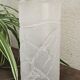 Vintage ice effect blown glass vase