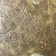 Set of 2 decorative brass trays