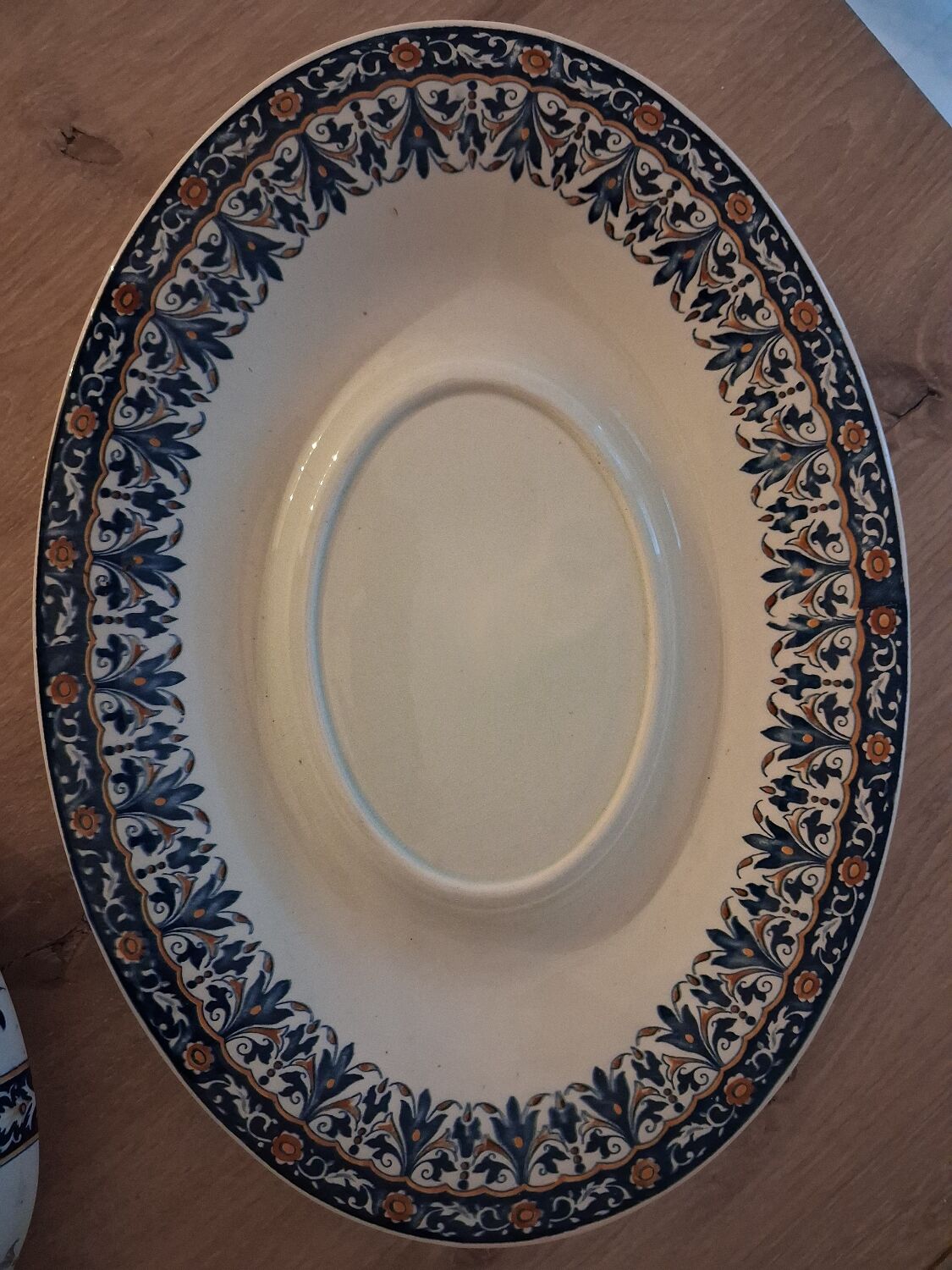 Antique Gien soup tureen