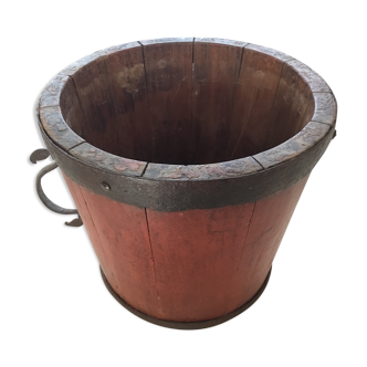 Chinese wood basket