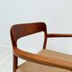 1960s vintage Danish teak dining armchair model 56 by Niels Otto Møller