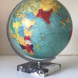 Globe en verre lumineux 1962