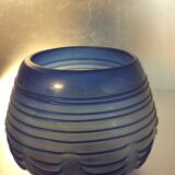 Vintage ball vase in glass paste