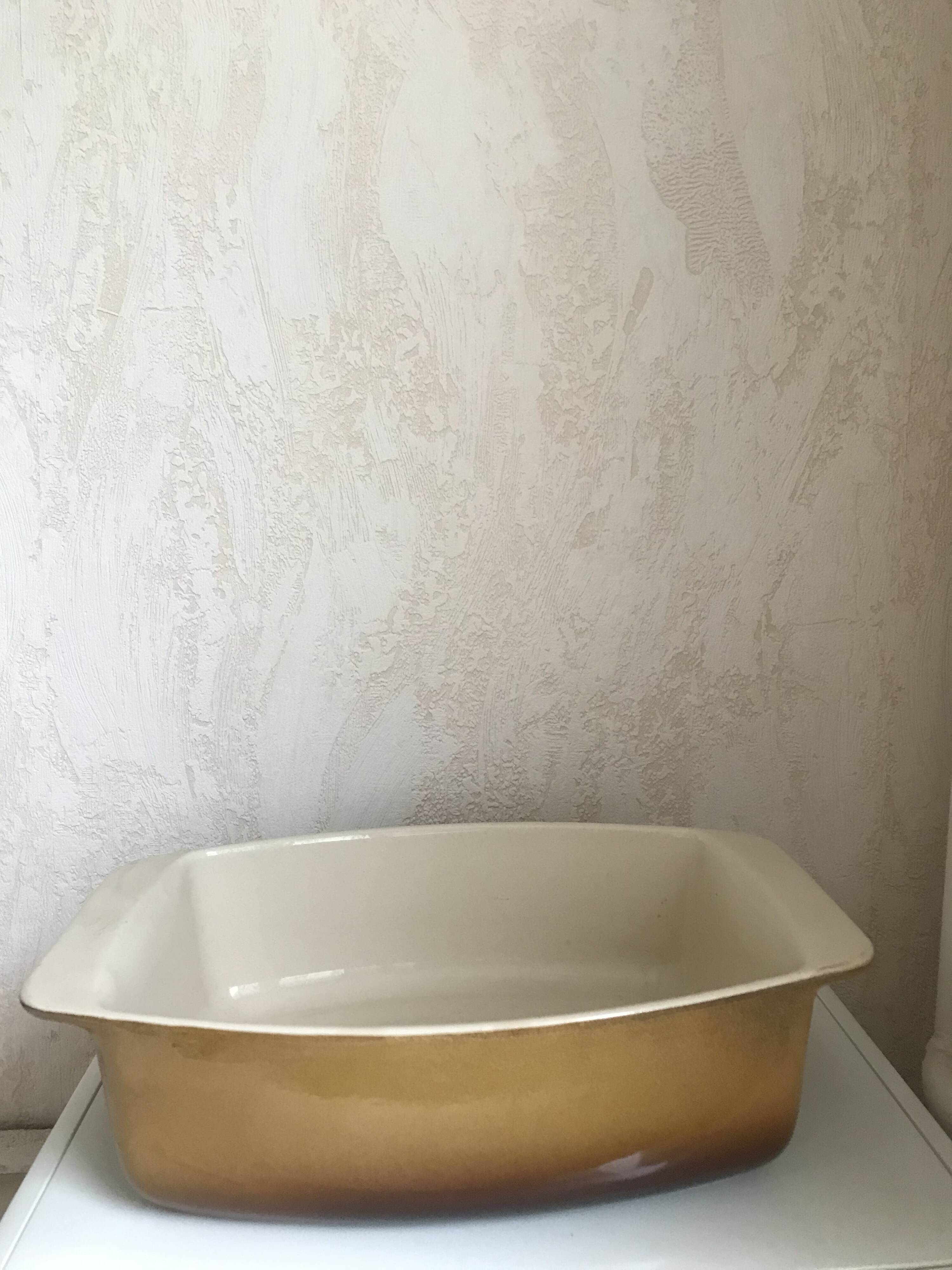 Emile Henry glazed ceramic oven dish