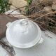 White soup bowl