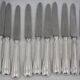 Sfam 24 knives, 12 table knives + 12 dessert cheese knives + carving service.
