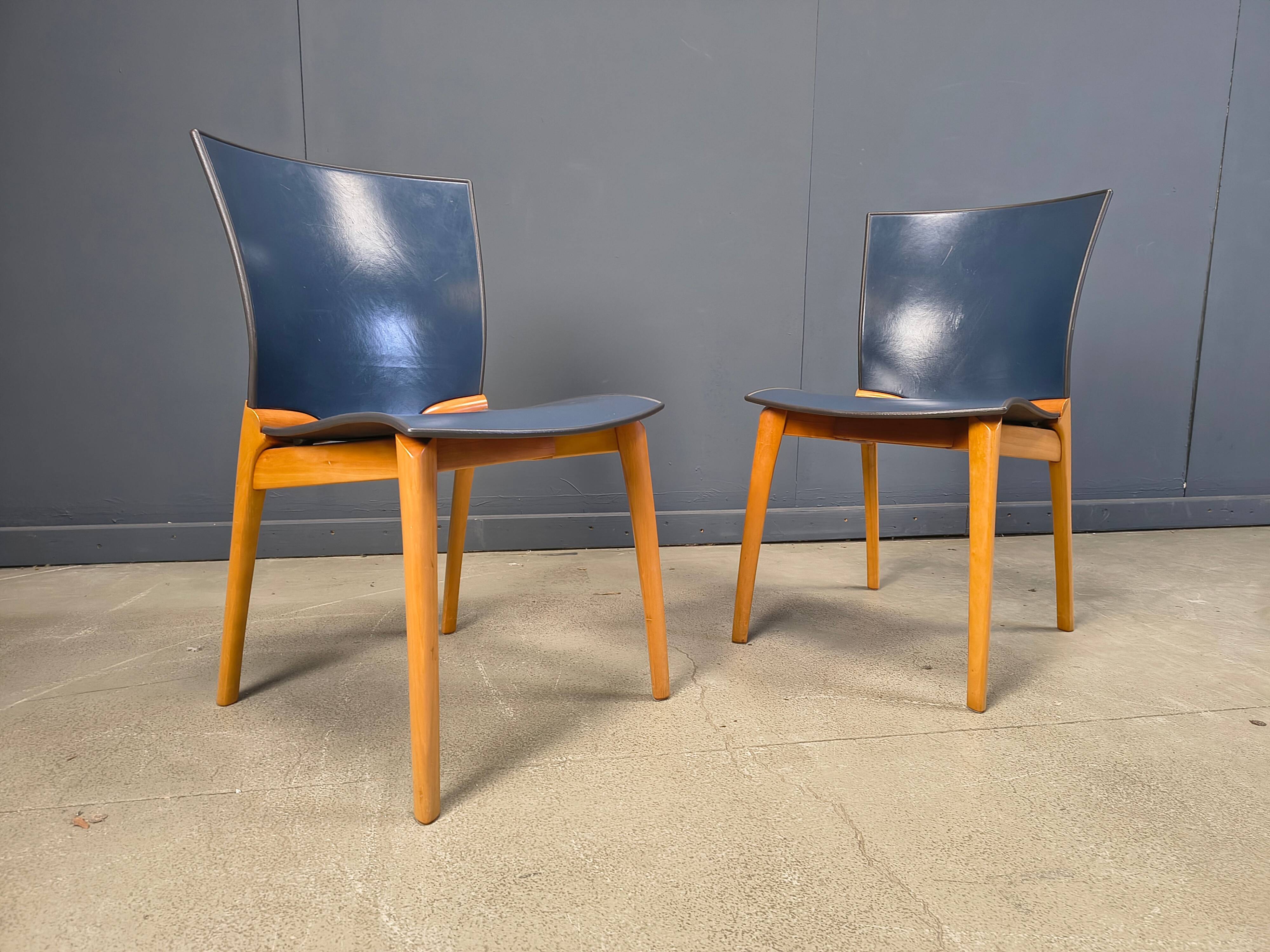 Cos S-12 chairs by Josep Llusca for Cassina, 1994s - set of 6