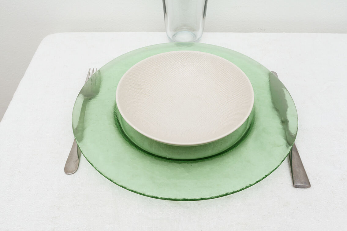 Raw glass plate 32.5 cm