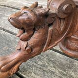 Large round oak table