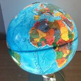 World map or terrestrial globe