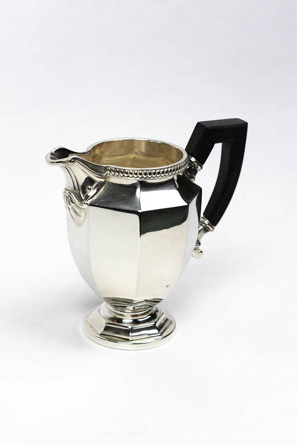 Gallia Christofle milk jug — Silver-plated metal, Colbert model