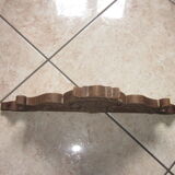 Old pediment in chene