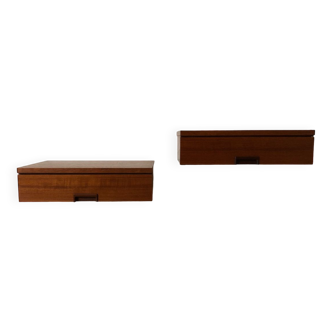 Wall bedside tables