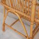 Banquette vintage en rotin