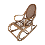 Rocking-chair rattan and canning