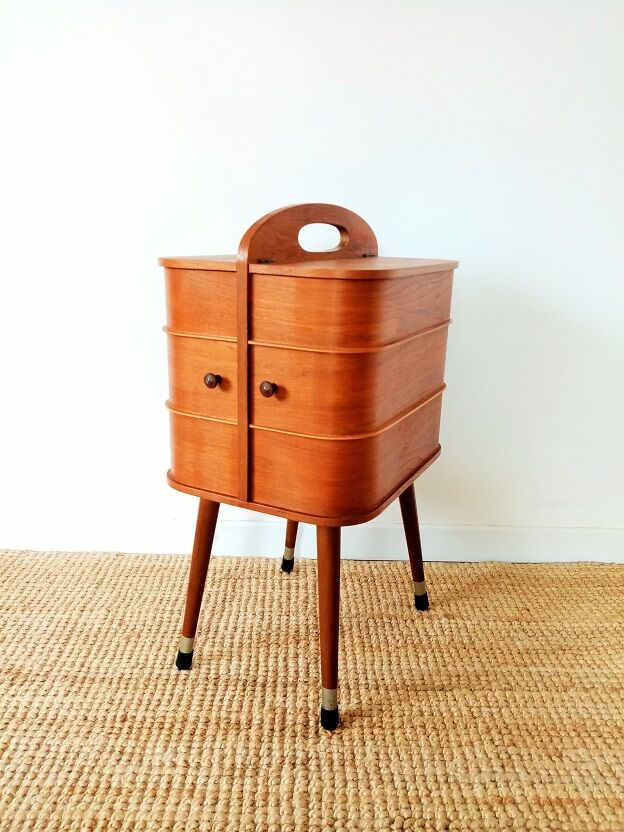 Scandinavian sewing basket