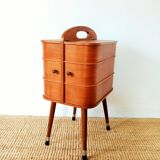 Scandinavian sewing basket