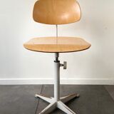 Dutch industrial workshop chair by Friso Kramer for Ahrend Cirkel