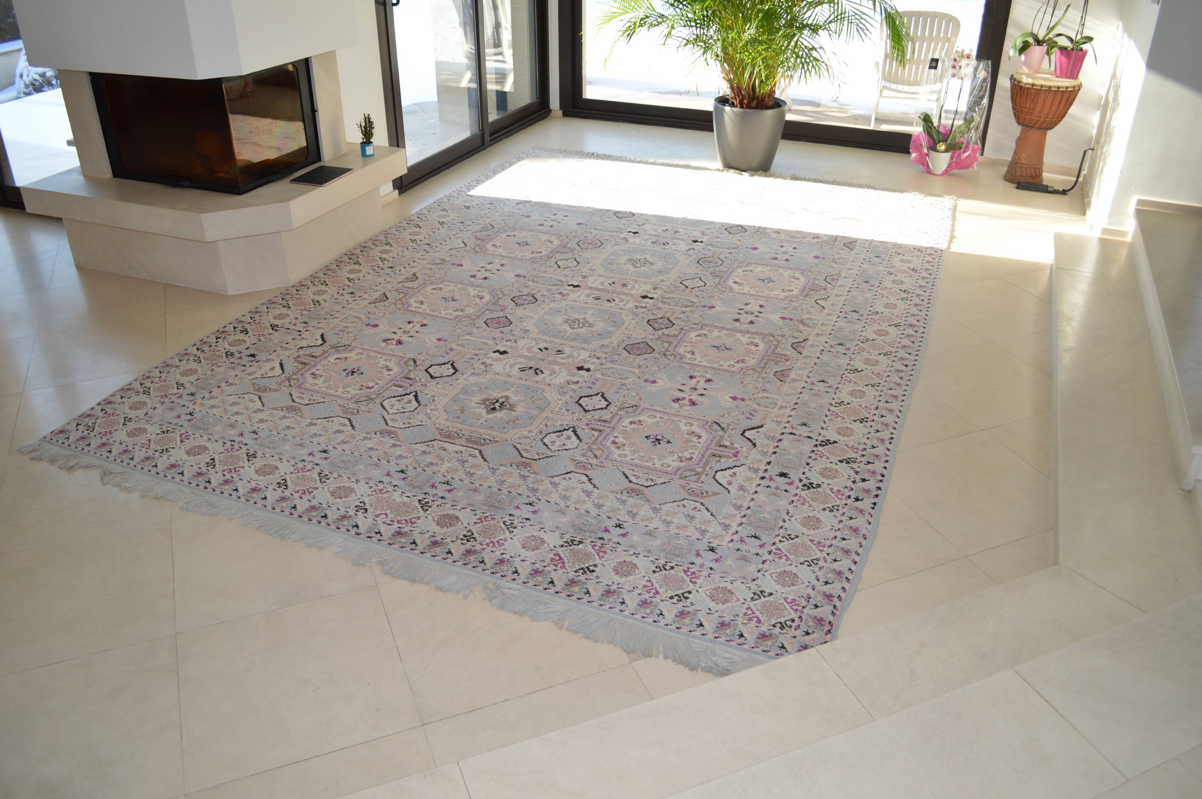 Handmade carpet from Morocco