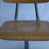 Lot of 10 kindergarten chairs - industrial style