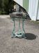 Antique bistro heating table "Le Coquet", enamelled tray, piece by piece.