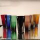 Full service colored glasses 60s