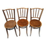 Set of 3 Mundus bistro chairs