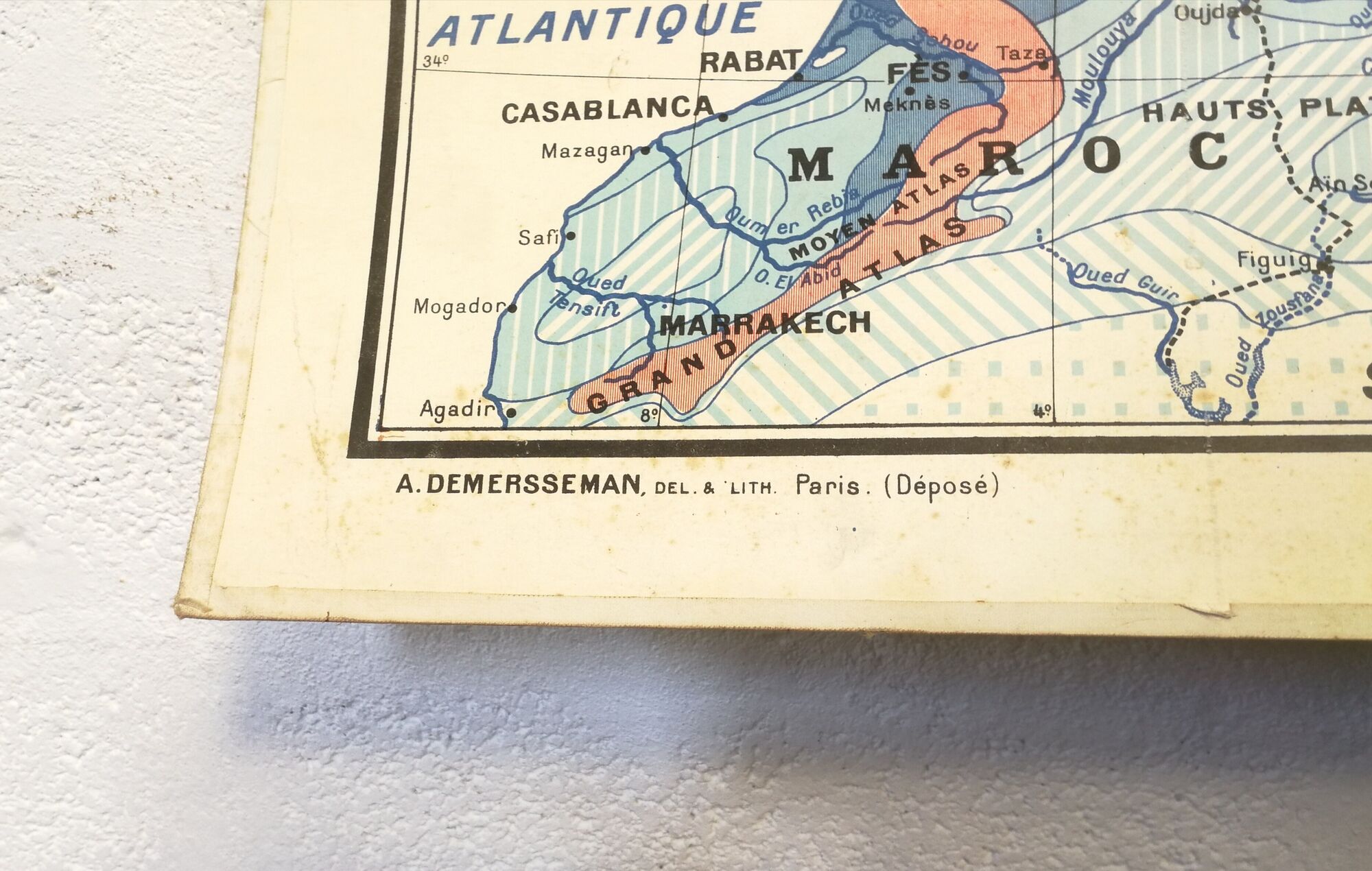 Map N ° 18 j. Brunhes North Africa