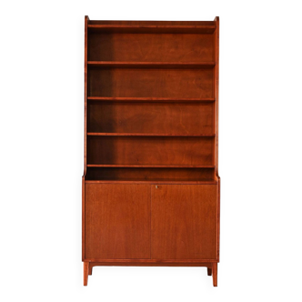 Swedish bookcase with lockable doors