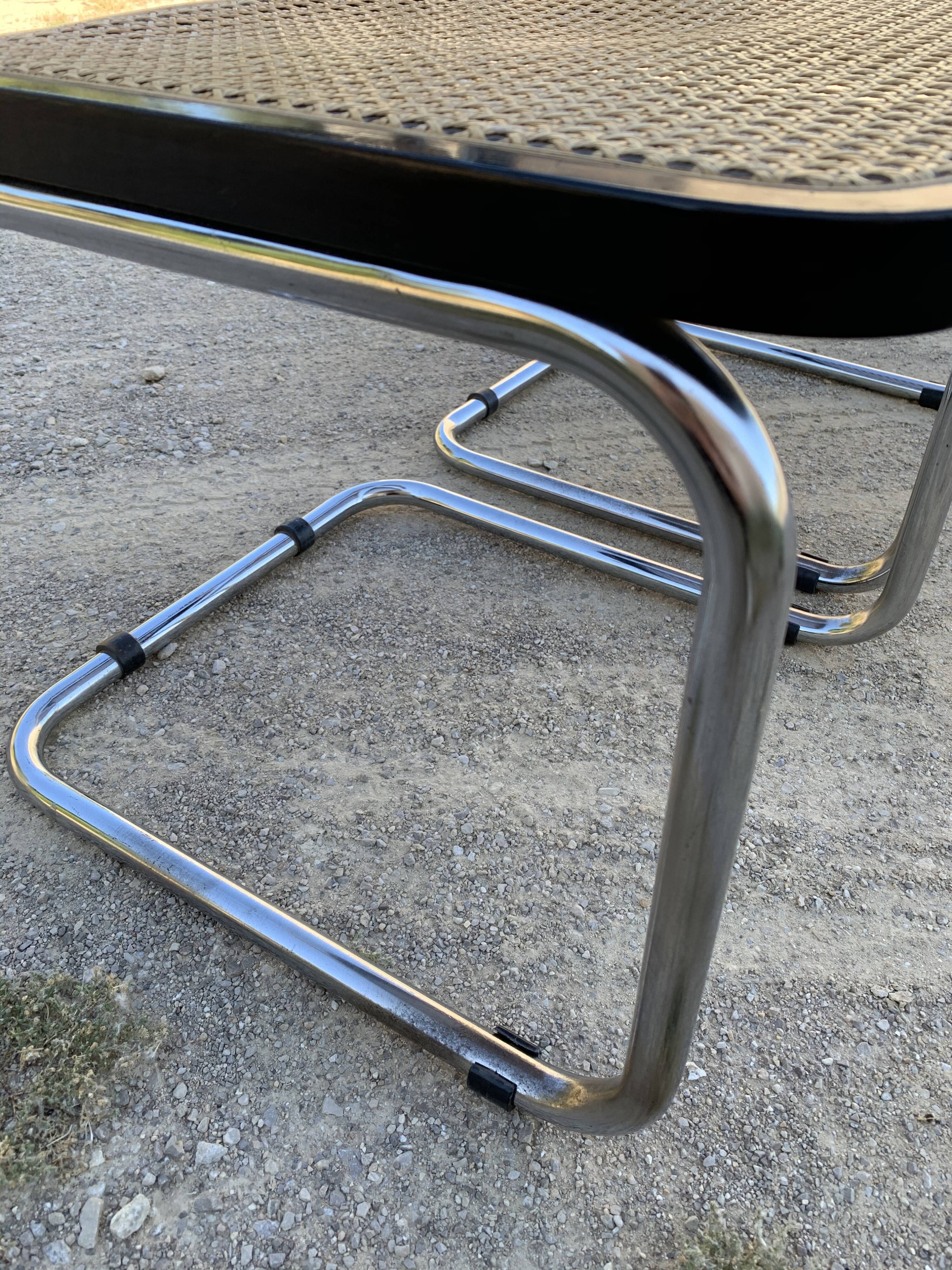 Pair of Cesca chairs, Marcel Breuer