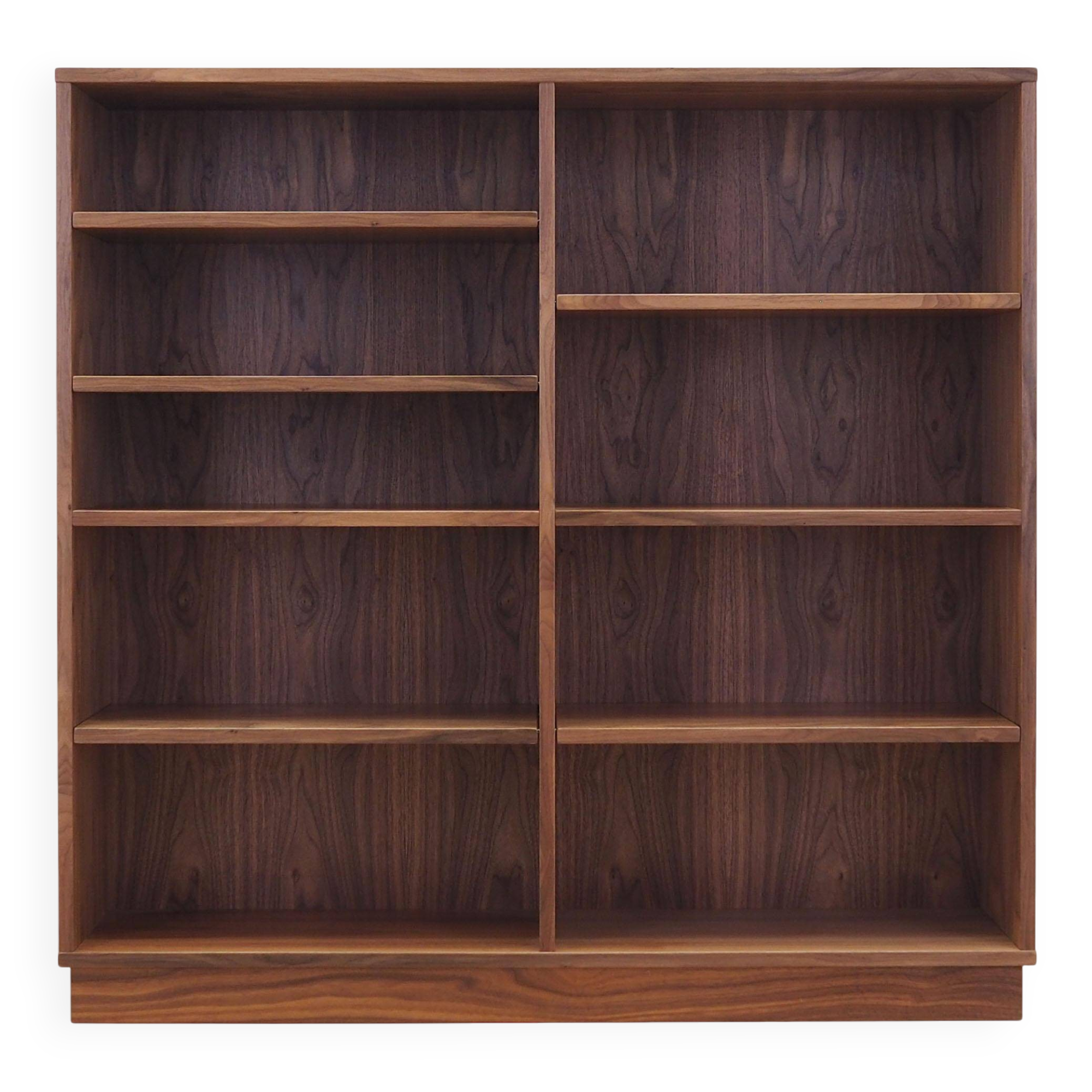 Walnut library, Scandinavian design