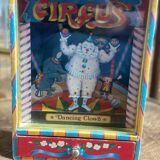 Boîte à musique vintage Circus Clown
