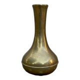 Vintage handcrafted brass vase