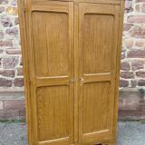 Parisian wardrobe Closet cloakroom wooden workshop Mid-century vintage Scandinavian 1950
